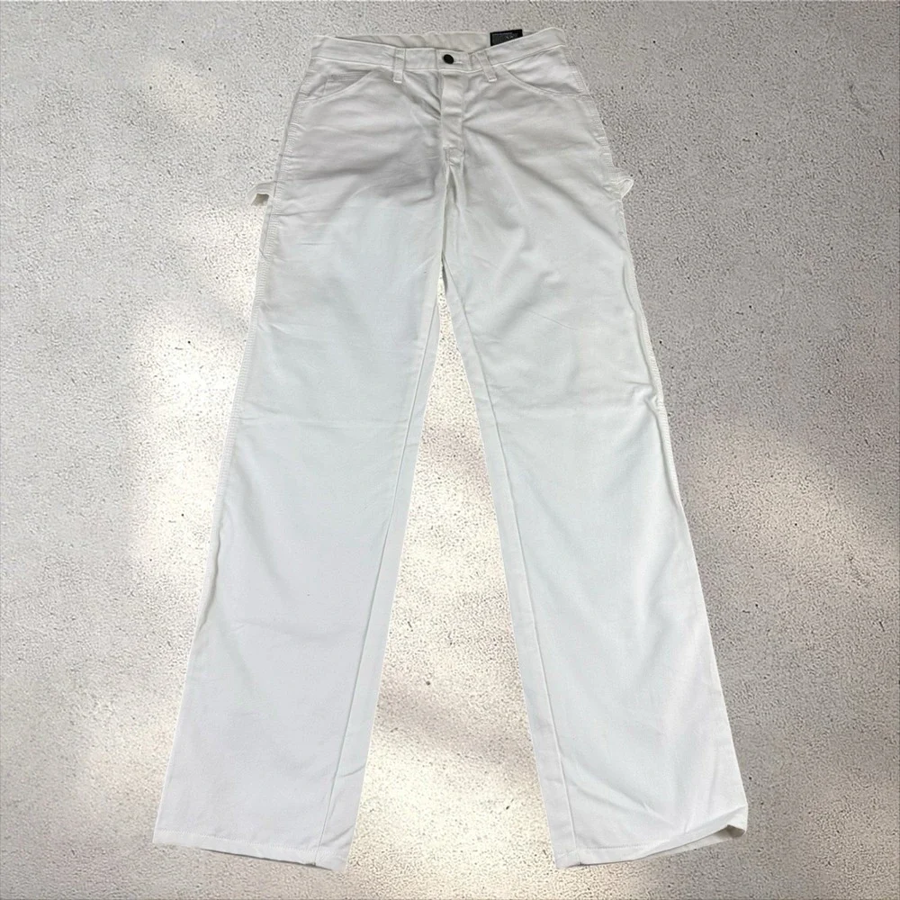 NWT Dickies Sherwin Williams Painter Pants Mens 30x34 White Utility Workwear
